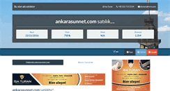 Desktop Screenshot of ankarasunnet.com